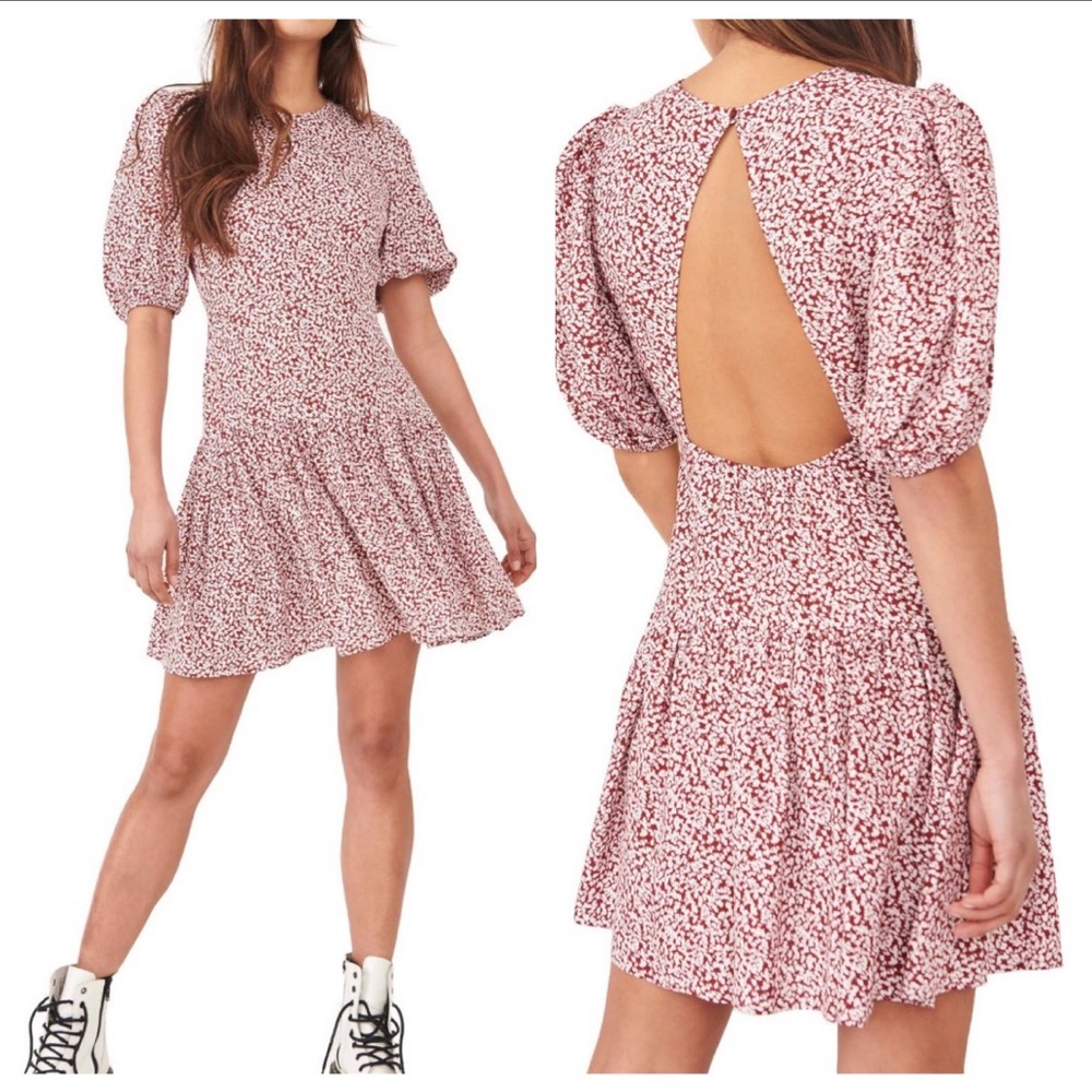 Free People Dancin in the Dark Mini Dress